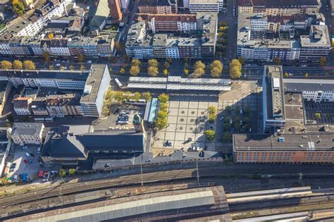 Luftaufnahme Hagen Hauptbahnhof Der Deutschen Bahn In Hagen Im