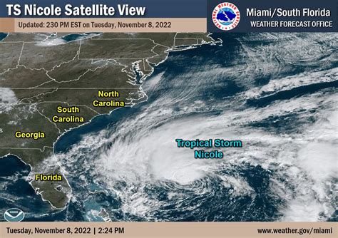 NWS Miami On Twitter 11 8 At 2 40pm A Look At Satellite Imagery