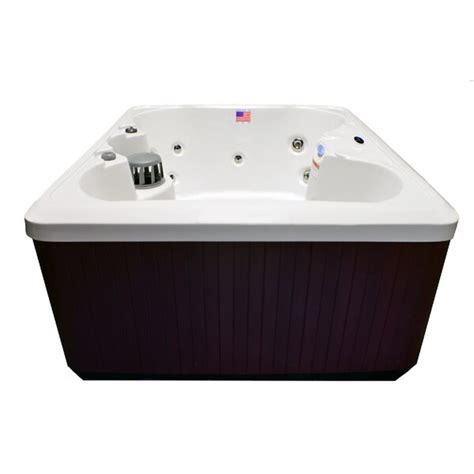 Hudson Bay Spas Volt Person Jet Acrylic Rectangle Plug And Play Hot Tub Reviews