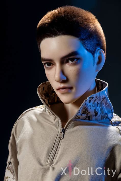 Slim Male Sex Doll Cm Army Look Silicone Body XdollCity