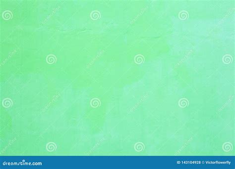 Ha Dipinto Di Recente Il Fondo Approssimativo Intonacato Colorato Verde