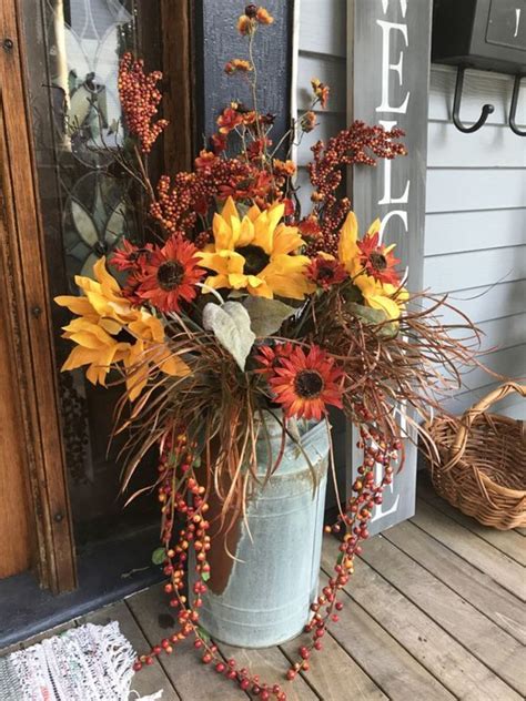 50 Stunning DIY Fall Front Porch Decor Ideas For A Cozy Rustic