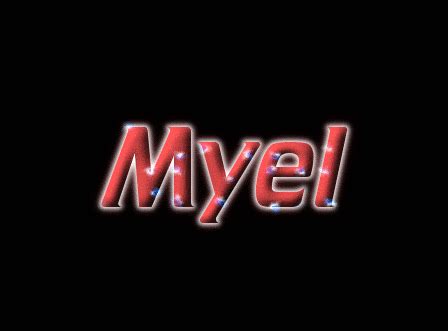 Myel Logo | Free Name Design Tool from Flaming Text