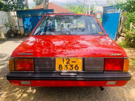 Mitsubishi Lancer Box Used Petrol Rs Sri Lanka