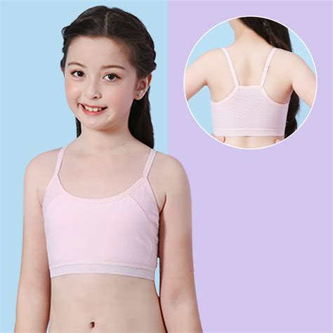 Cotton Girls Underwear Development Period Small Vest Primary School