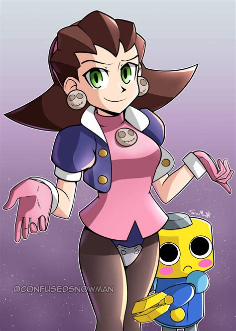 Tron Bonne Mega Man Legends By Confusedsnowman On Deviantart