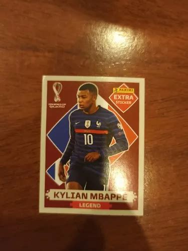 Lámina Mundial Qatar 2022 Legend Kylian Mbappé en venta en Vitacura