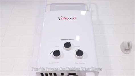 Camping Shower Rv Caravan Outdoor Camper Hot Bath Propane Tankless Portable Gas Water Heater