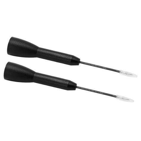 2 Pack Multimeter Probe With Insulation Protection 1mm Needle Tip For Piercing Supports 600v