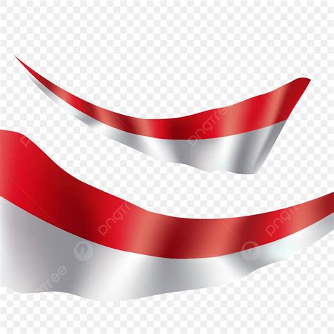 Vektor Bendera Indonesia Merah Putih Bendera Indonesia Vektor Png