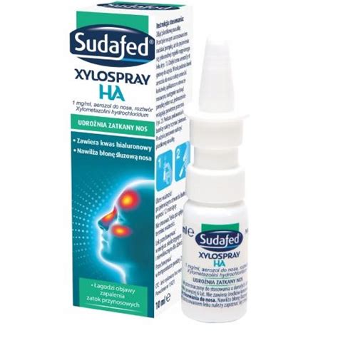 SUDAFED XYLO Spray HA Aerozol Do Nosa 10 Ml 13501644411 Allegro Pl