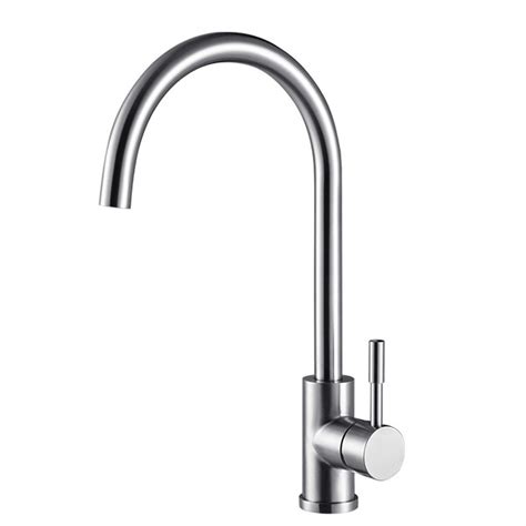 SUS Stainless Steel Mixer Hot And Cold Single Handle Kitchen Sink Faucet Kitchen Faucet And