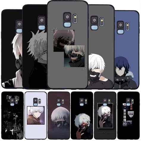 Japanese Anime Tokyo Ghoul Black Soft Phone Case For Samsung S S