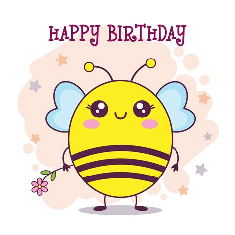 Cute Happy Birthday Cartoon