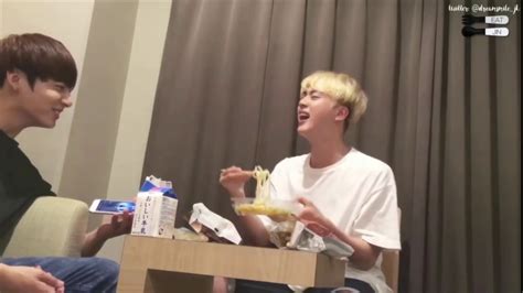 Jin Crying Eating Noodles And Rm Walking In Youtube