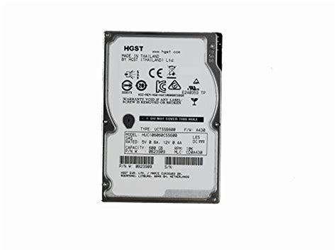 HUC106060CSS600 600 GB,Internal,10000 RPM,2.5" (0B23909) Hard Drive ...