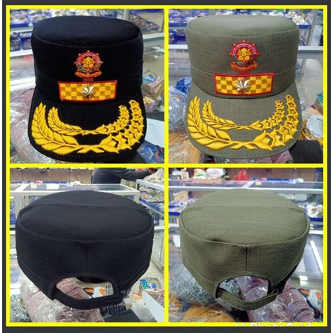 Jual TOPI KOMANDO POL PP GOLONGAN IV C TOPI KOMANDO POL PP 4C Shopee