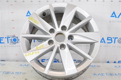Диск колесный R15 VW Golf 15- легкая бордюрка 5G0-601-025-BA-8Z8 ...