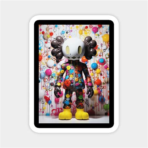 Kaws Hypebeast Duck - Kaws Hypebeast Duck Hype Watercolor - Magnet | TeePublic