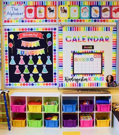 Extreme Makeover Rainbow Classroom Edition 5 Tips For Creating A Bright And Inv Kindergarten