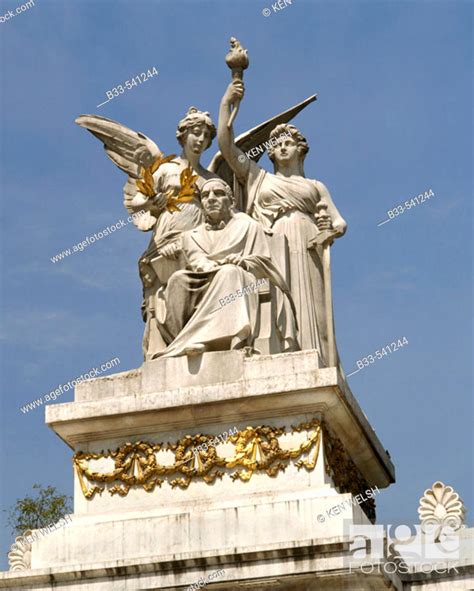 Benito Juárez monument. Mexico, Stock Photo, Picture And Rights Managed ...