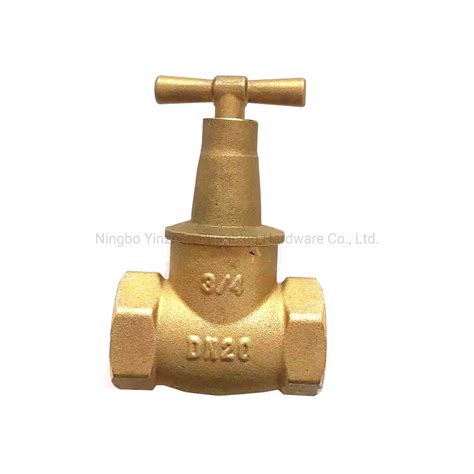 Brass Lockable Stop Valve Of Hot Forging China Brass Stop Valve And