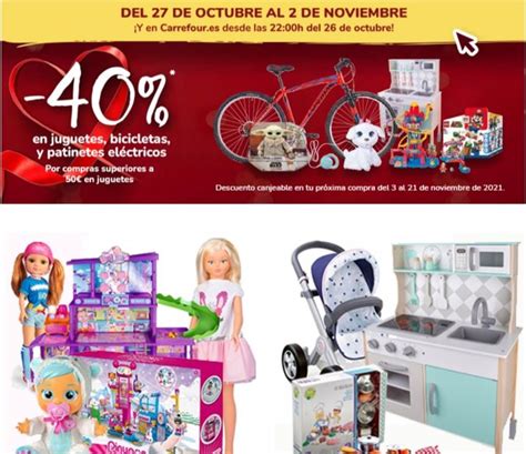 Descuento Del 40 En Juguetes Y Bicicletas En Carrefour Vigopeques