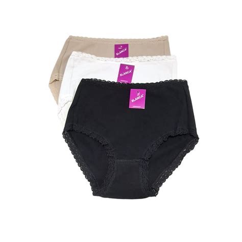Slanca Lace Cotton High Panties Units Xacotex Wholesaler Of Lingerie Haberdashery And