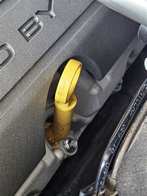 New Cam Covers Quick Question On Dipstick S Mustang Forum