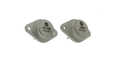 Hitachi MOSFET 2SK134 - 2SJ49 TO-3 1 Stk, 1 Paar o. 2 Stück, Transistor ...