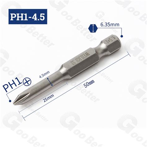 Magnetic Screwdriver Drill Bit Phillips Ph Ph Ph Ph Hex Shank