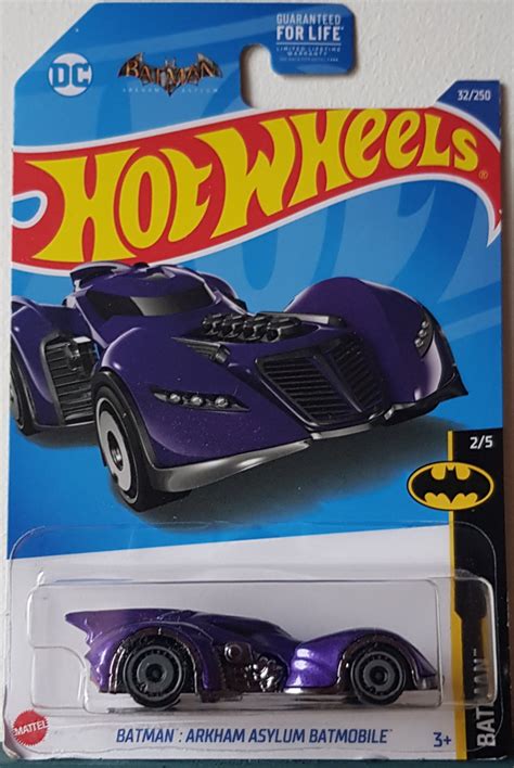 Hot Wheels Batman Arkham Asylum Batmobile