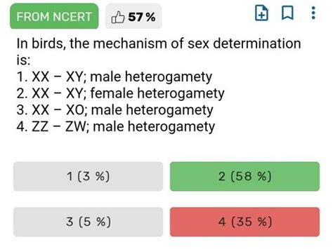 In Birds The Mechanism Of Sex Determination Is Filo