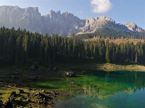 Jezioro Lago Di Carezza Karersee W Ochy Przewodnik Turystyczny