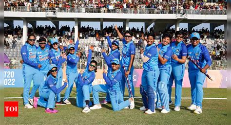 India W Vs Sri Lanka W Women S Asia Cup 2022 Final India Thrash Sri