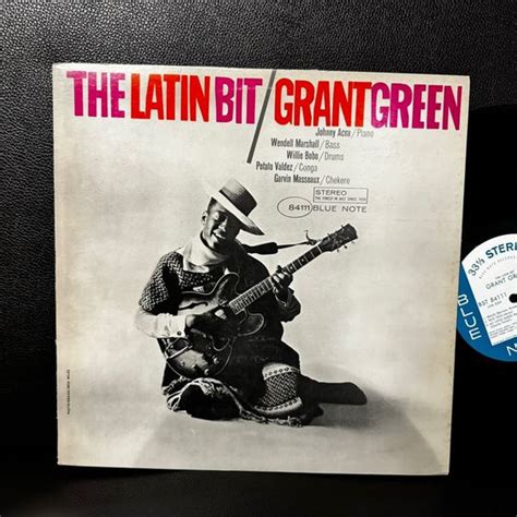 ขายแผนเสยง Blue Note LP กตารแจส Grant Green The Latin Bit Blue