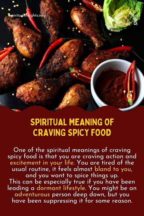 Craving Spicy Food Spiritual Meaning Spicy Recipes Cravings Food