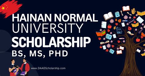 Hainan Normal University Scholarships 2024 For BS MS PhD DAAD