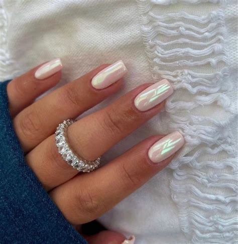 Top Nude Chrome Nails Embrace Elegance Modern Nail Trends Divagaze
