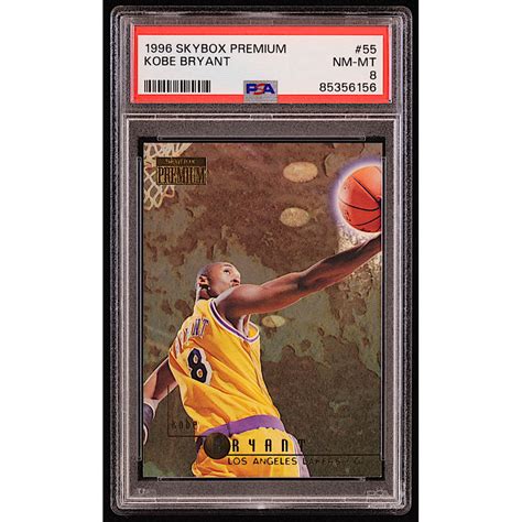 Kobe Bryant Skybox Premium Rc Psa Pristine Auction