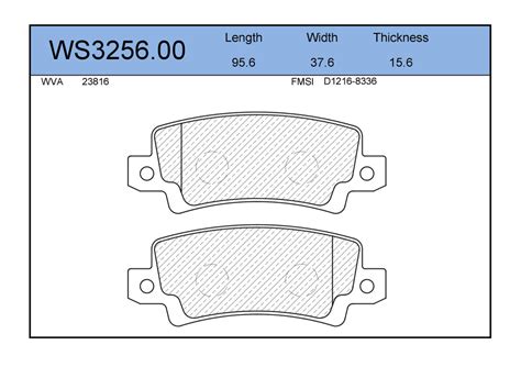 Колодки тормозные Jeenice WS325600 - купить по низким ценам в интернет ...