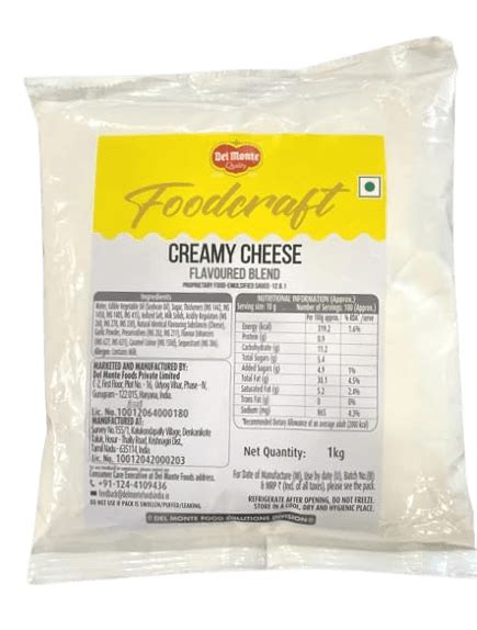 Del Monte Foodcraft Creamy Cheese Flavoured Blend - 1kg - Bansal Food ...