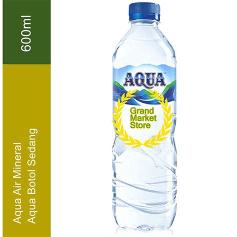 Jual Aqua Air Mineral 600ml Botol Shopee Indonesia