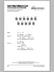 Can't Help Falling In Love by Elvis Presley - Guitar Chords/Lyrics ...