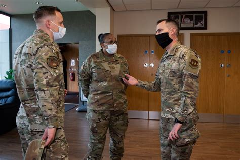 USAFE AFAFRICA Leadership Visits 501st CSW 501st Combat Support Wing