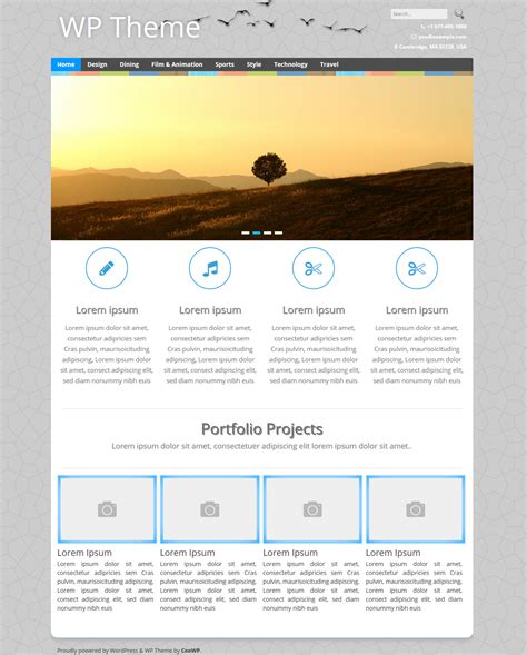 The WP - Free Responsive WordPress Theme - CeeWP