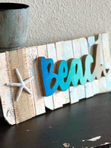 Dollar Tree Ombre Beach Decor Manda Panda Projects