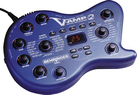 Behringer V-Amp 2 Guitar Amp Modeling Pod: Amazon.ca: Musical ...