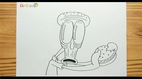 HOW TO DRAWING FEAR AND SHOCKED SQUIDWARD - YouTube