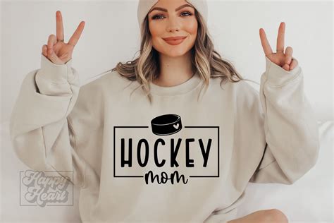 Hockey Mom Svg Hockey Mama Shirt Png Graphic By Happyheartdigital